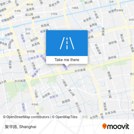 聚华路 map