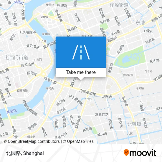 北园路 map