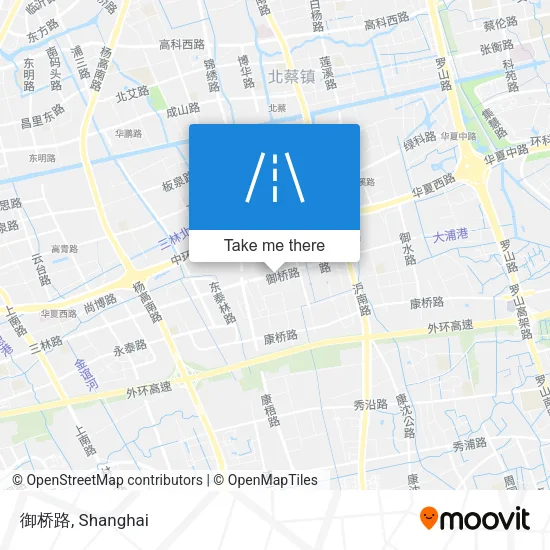 御桥路 map