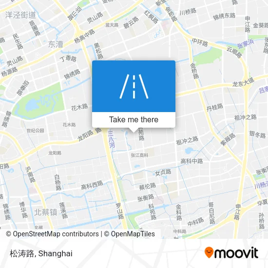 松涛路 map