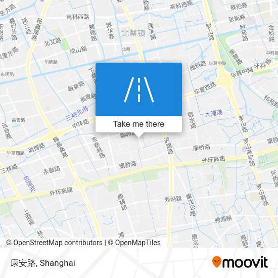 康安路 map