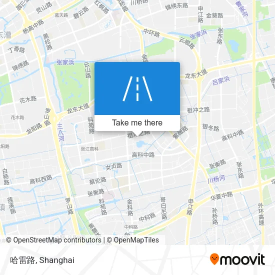 哈雷路 map