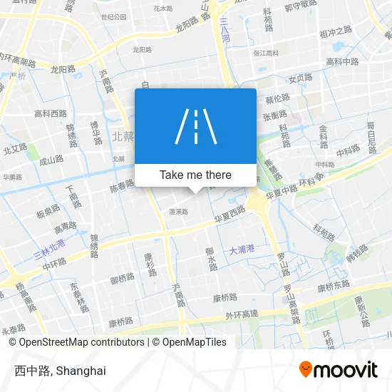 西中路 map