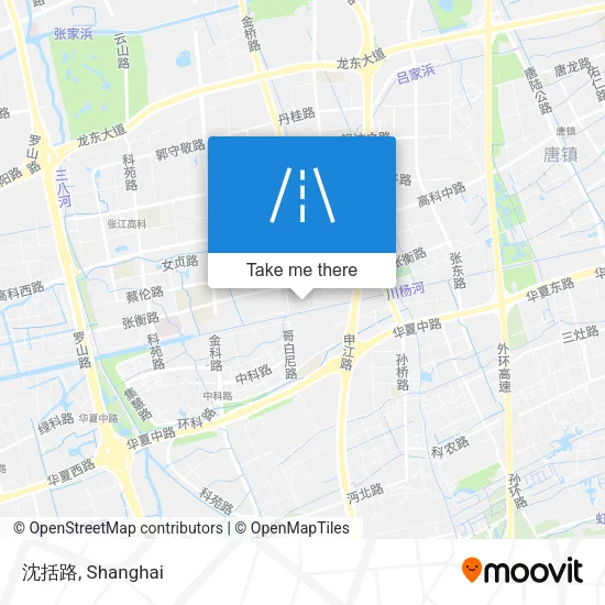 沈括路 map