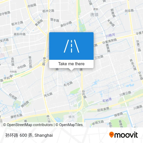 孙环路 600 弄 map