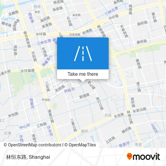 林恒东路 map