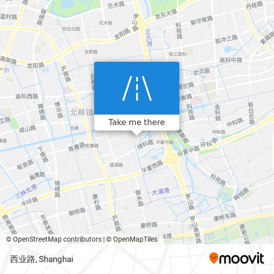 西业路 map