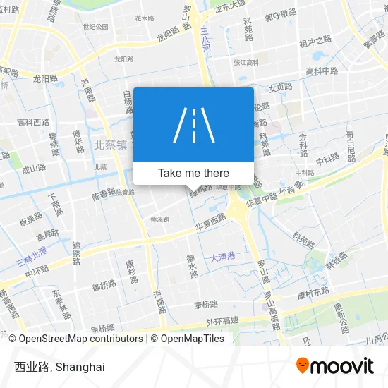 西业路 map