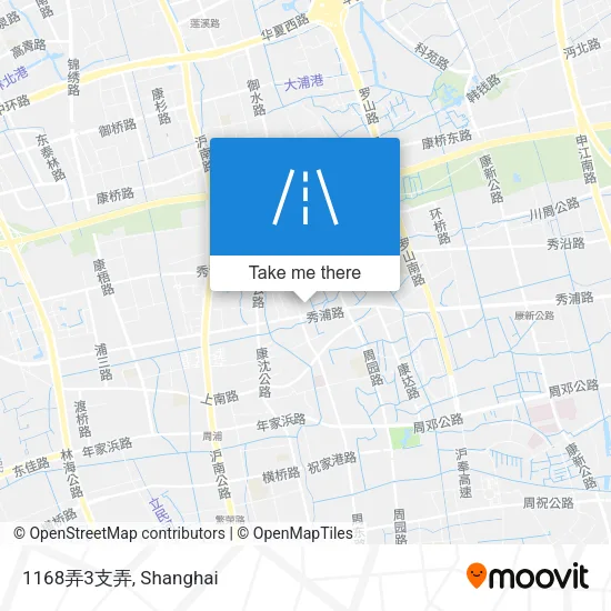 1168弄3支弄 map