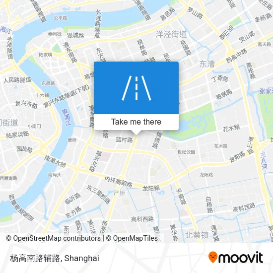 杨高南路辅路 map