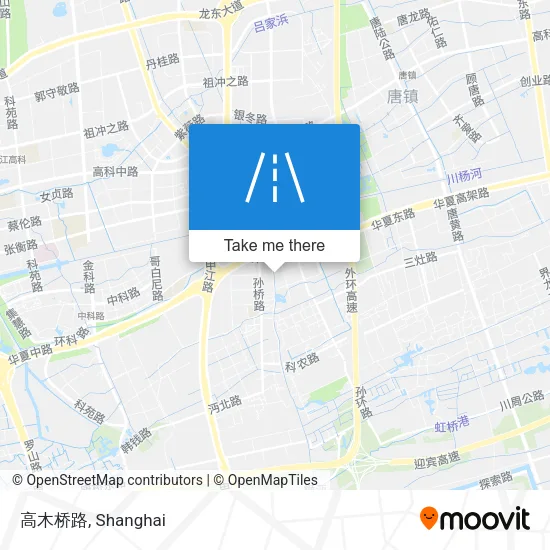 高木桥路 map