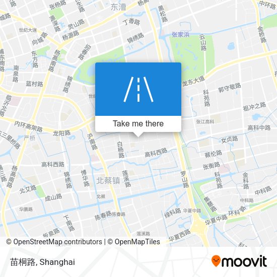 苗桐路 map
