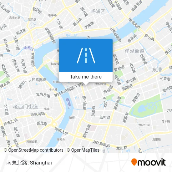 南泉北路 map