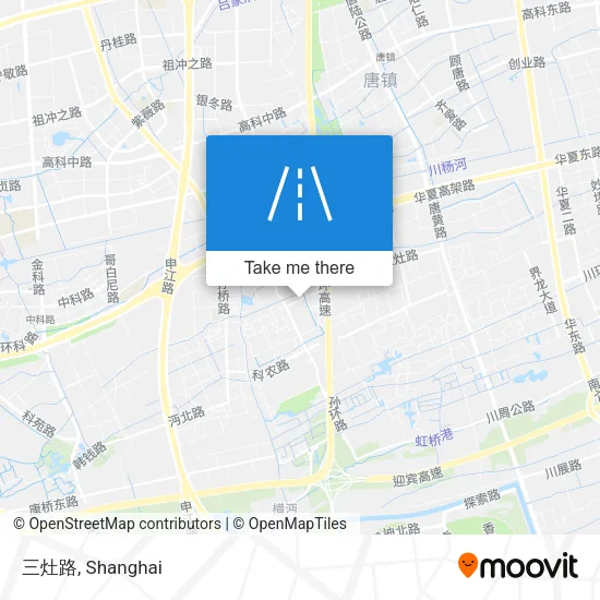 三灶路 map