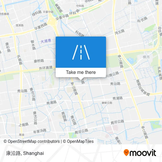 康沿路 map