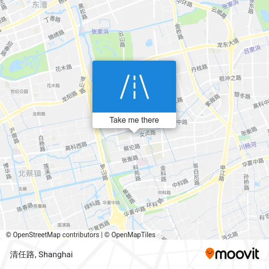 清任路 map