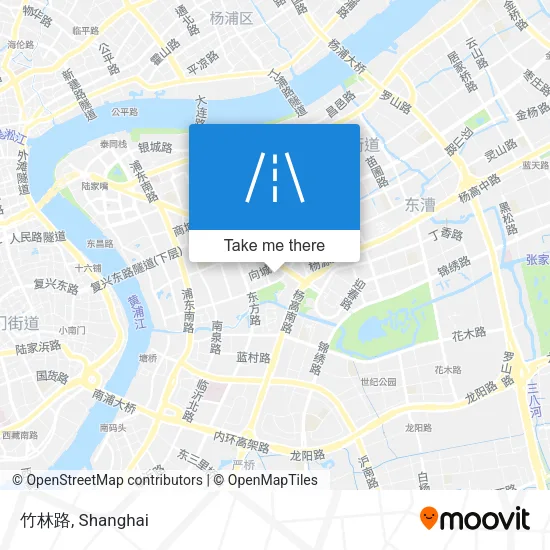 竹林路 map
