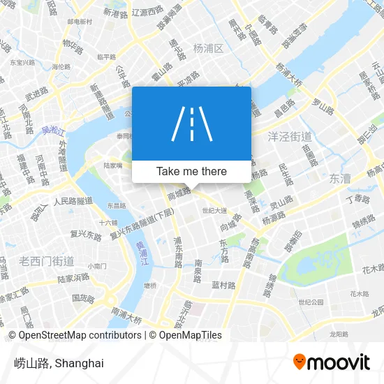 崂山路 map