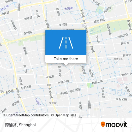 德浦路 map