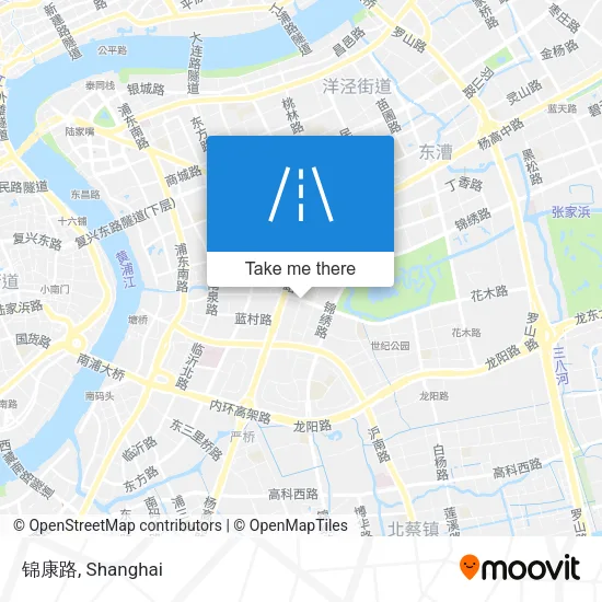 锦康路 map
