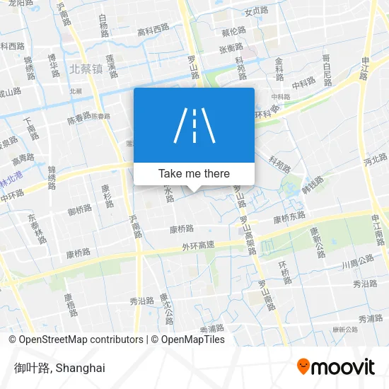 御叶路 map