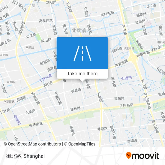 御北路 map