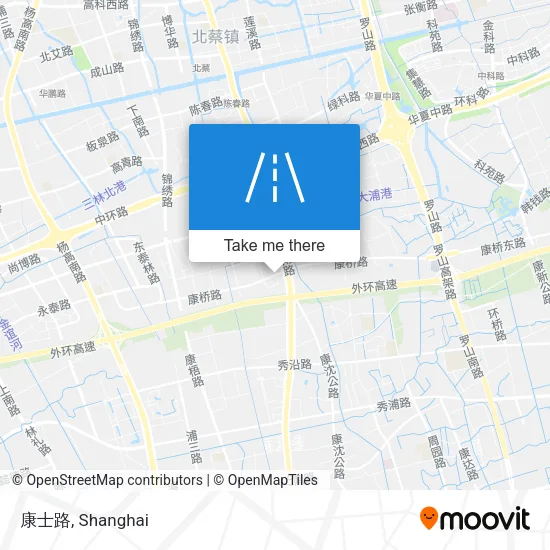 康士路 map