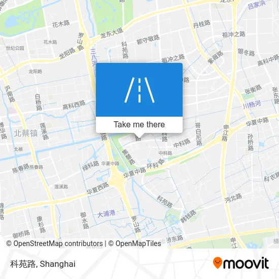 科苑路 map