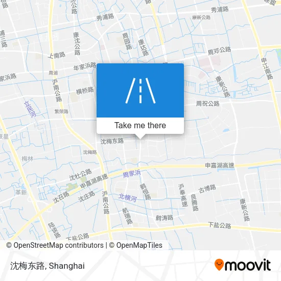 沈梅东路 map