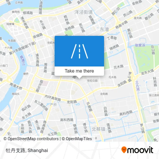 牡丹支路 map