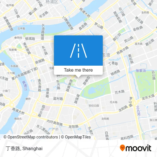 丁香路 map