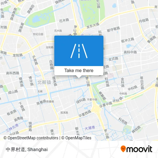 中界村道 map