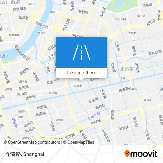 华春路 map