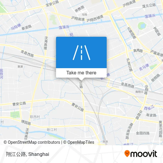 翔江公路 map