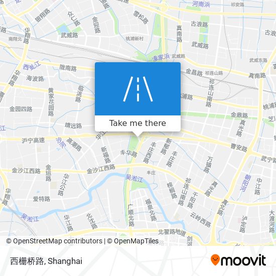 西栅桥路 map