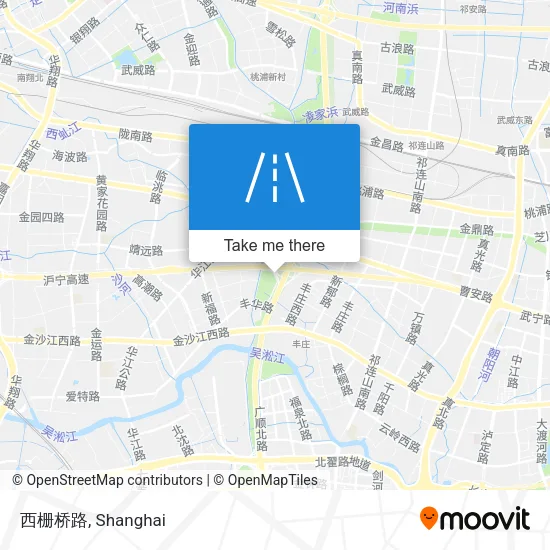 西栅桥路 map