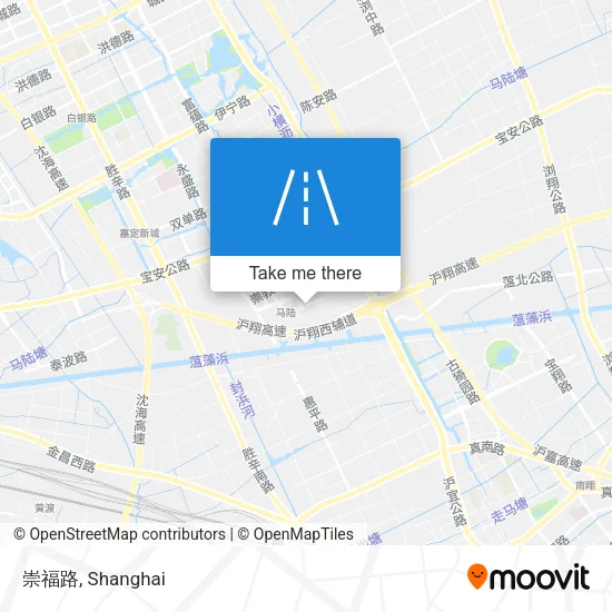 崇福路 map