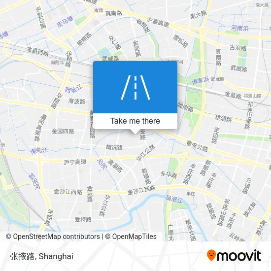 张掖路 map