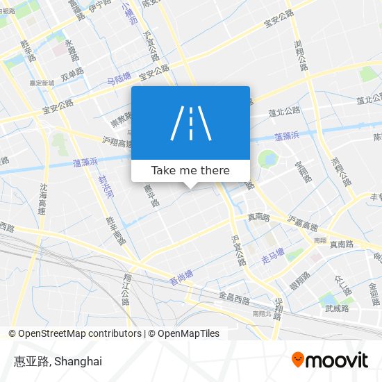 惠亚路 map