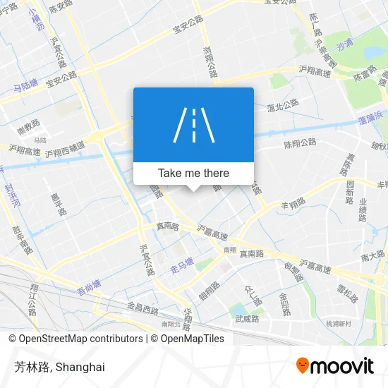 芳林路 map