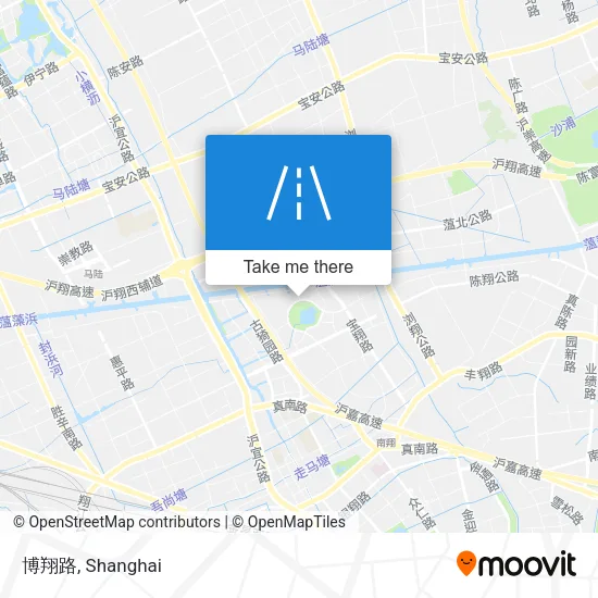博翔路 map