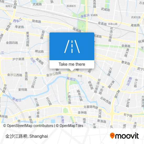 金沙江路桥 map