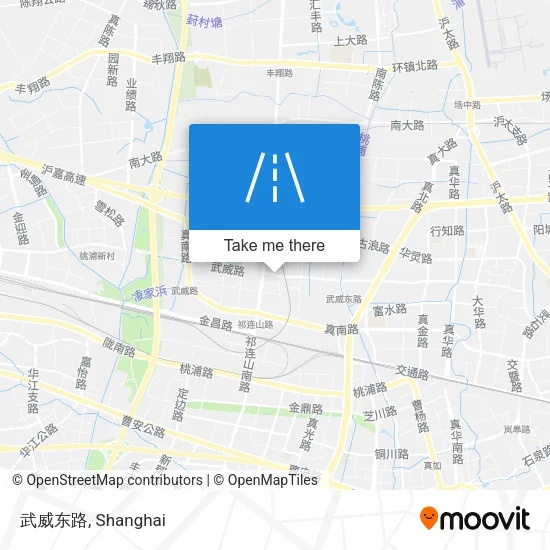 武威东路 map