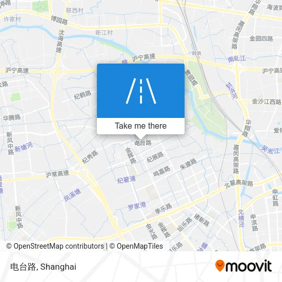 电台路 map