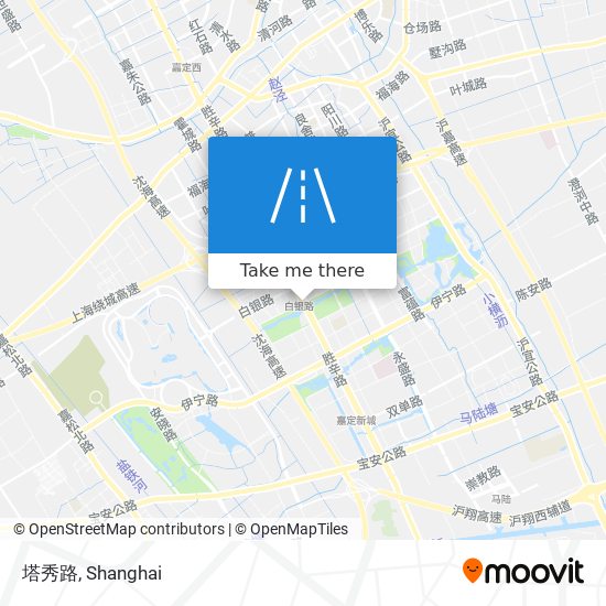 塔秀路 map