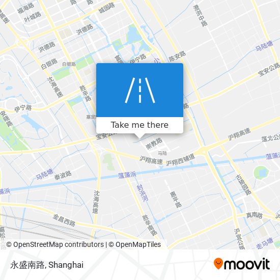 永盛南路 map