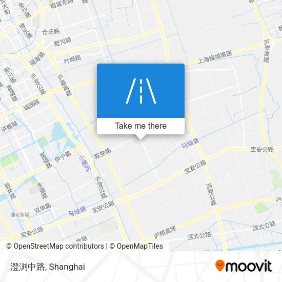 澄浏中路 map
