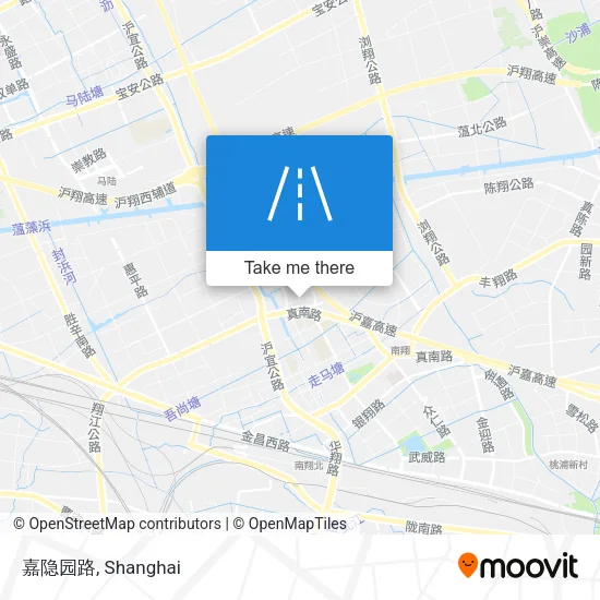 嘉隐园路 map