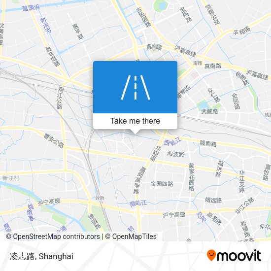 凌志路 map
