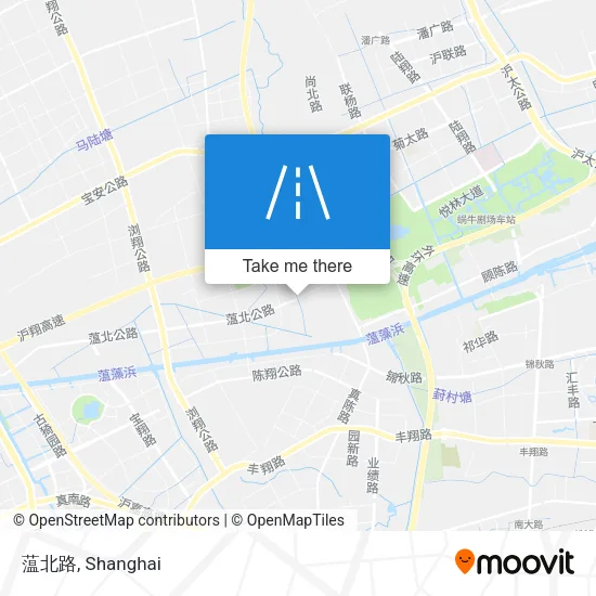 蕰北路 map